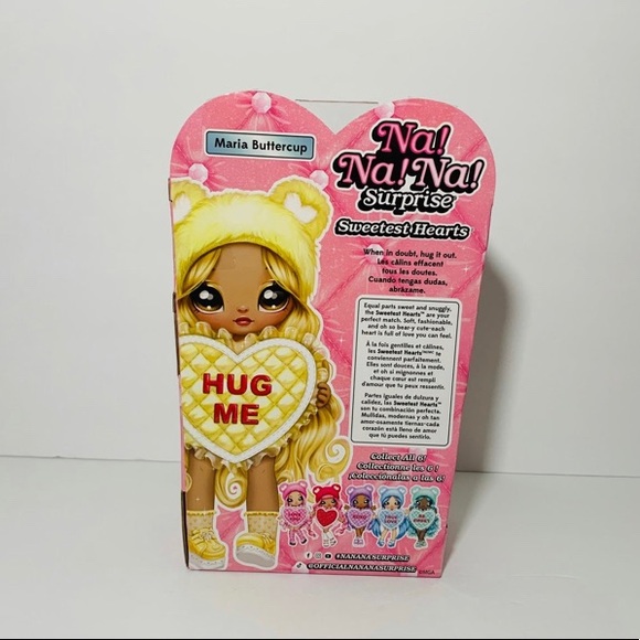🆕Na Na Na Surprise Maria Buttercup Yellow Teddy Bear-Inspired 7.5" Fashion Doll - Picture 7 of 8